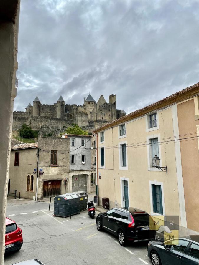 Le Templier Vue Cite Pied Cite Medievale Neuf Carcassonne Bagian luar foto